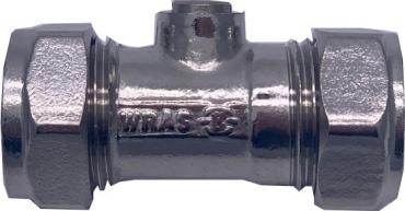CKP1040- Chrome Isolating Valve 15mm