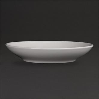 CM187 Olympia Whiteware Deep Plates 260mm