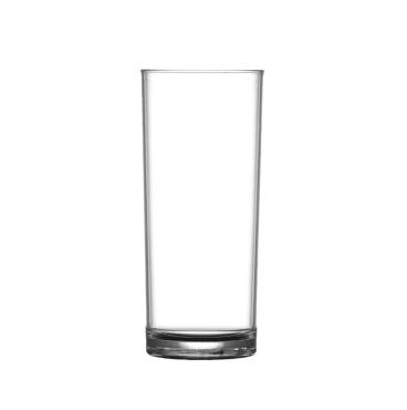 thumbnail image 2 of 10oz Clear Polycarbonate Elite Hiball Glass Virtually Unbreakable - Reusable Drinking Glass 2 of 5