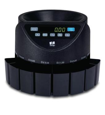 ZZap CS20 Coin Counter & Sorter 220 Coins/Min - CN901