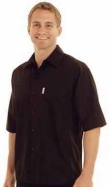 Chef Works A913 Cool Vent Black Shirt