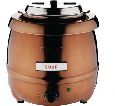 Buffalo CP851 Copper 10 Litre Soup Kettle