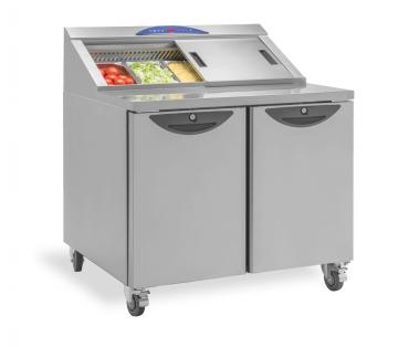 Williams HCPC2-S3 2 Door Refrigerated Prep Counter