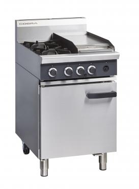 Blue Seal Cobra Series CR6C 2 Burner Gas Oven With 300mm Griddle