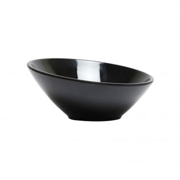 Thunder Group CR805BK Black Cascading Bowl 454ml (12 pack)