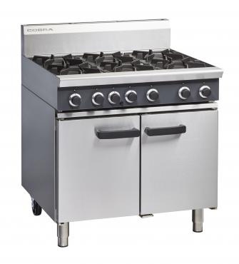 Blue Seal Cobra Series 6 Burner Gas Oven - CR9D