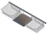 Craven Combi Basket & Tray Wall Mounted Display Unit