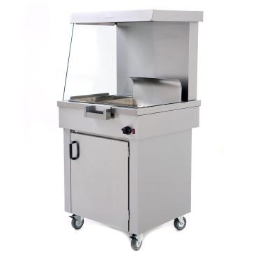 Archway CS2/E Heated Electric Chip Scuttle With Storage Cupboard