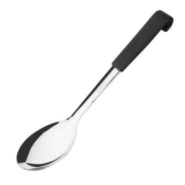 Vogue CS910 Black Handled Serving Spoon 340mm