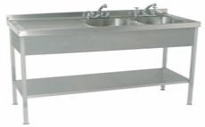 Parry Flat Pack Double Bowl Sink With Single Drainer