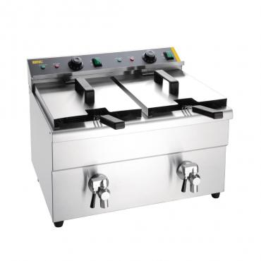 Buffalo CT012 Twin Tank Induction Fryer 2x3Kw