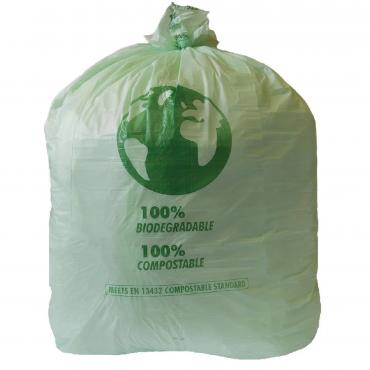 Jantex CT909 Large Compostable Bin Liners 90 Litres