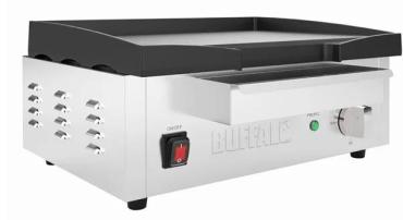 Buffalo CU966 Cast Iron Countertop Griddle, 2.8kW