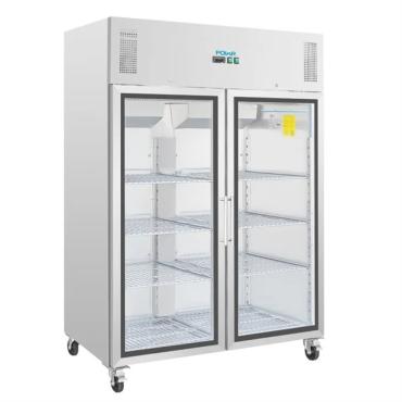 Polar CW198 G-Series Upright Double Door Gastro Display Fridge 1200Ltr