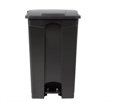 Jantex CW724 kitchen pedal bin black 87Ltr.