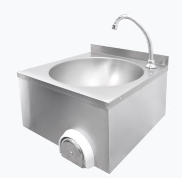 Parry Stainless Steel Knee Operated Hand Wash Basin