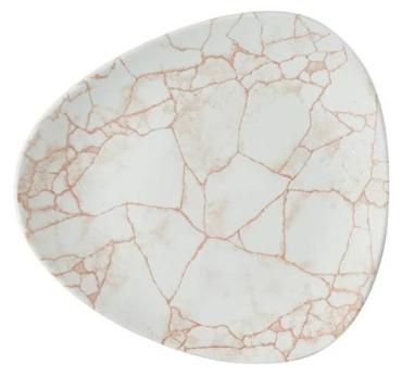 Churchill CX683 Studio Prints Kintsugi Lotus Plates Coral 254mm (12 Pack)
