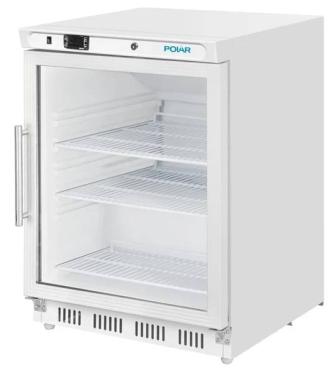 Polar CZ785 C-Series Undercounter Display Fridge 150Ltr White