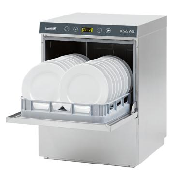 Maidaid D525WS Commercial 500mm Under Counter Dishwasher - Drain Pump & Softener