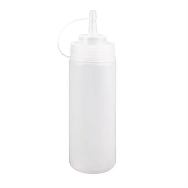 Nisbets Essentials DA113 Squeeze Sauce Bottles 340ml (6 pack)