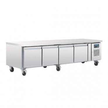 Polar U-Series Four Door Chef Base Counter Fridge - DA464