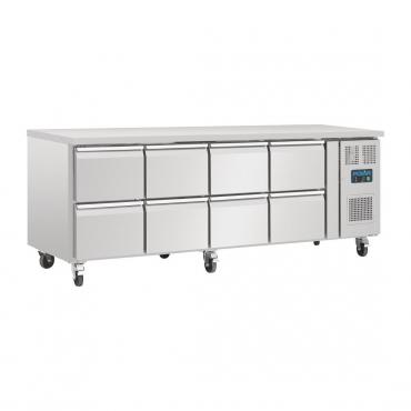 Polar DA549 U-Series Eight Drawer Gastronorm Counter Fridge