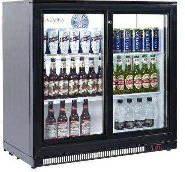 Artikcold BBC-92S Double Door Sliding Bottle Cooler 