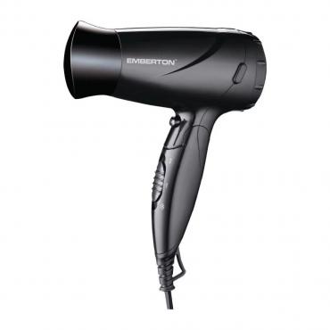 Emberton DC363 Black 1600w Folding Hairdryer