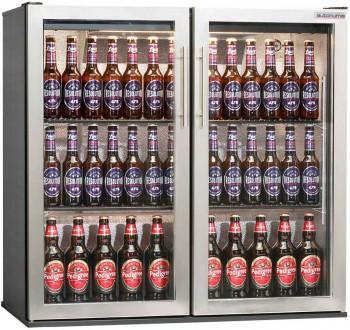 Autonumis RPC00005 3Ft Popular Stainless Steel Double Door Hinged Bottle Cooler 