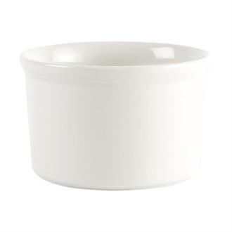 DK657 Churchill White Souffle Dishes 100mm