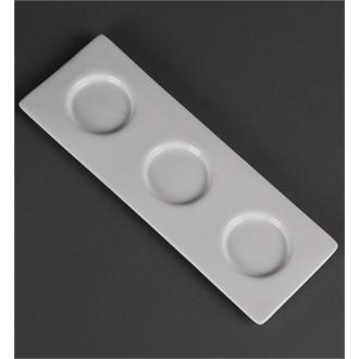DK800 Olympia Miniature 3 Section Platters 258x 90mm