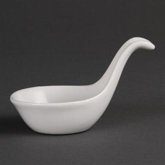 DK801 Olympia Miniature Spoon Shape Dipping Bowls 57x 57mm