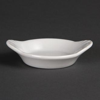 DK804 Olympia Miniature Round Eared Dishes 90mm