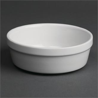 DK808 Olympia Whiteware Round Pie Bowls 119mm