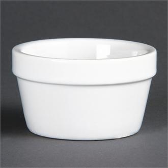DK826 Olympia Mediterranean Ramekins White 77mm