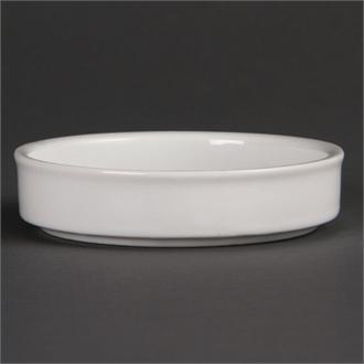 DK827 Olympia Mediterranean Stackable Dishes White 102mm