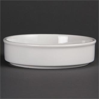 DK828 Olympia Mediterranean Stackable Dishes White 134mm