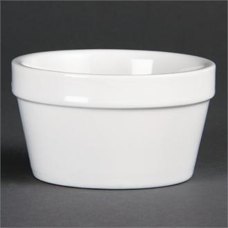 DK829 Olympia Mediterranean Ramekins White 95mm