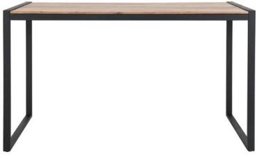 Bolero DK905 Steel and Acacia Industrial Bar Table 1800x900mm