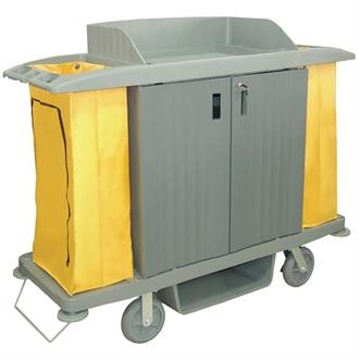 Jantex DL012 Housekeeping Trolley With Doors