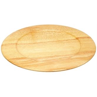 DL143 Hevea Wooden Charger