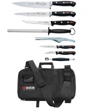 Dick Knives DL384 Knife Set with Roll Bag