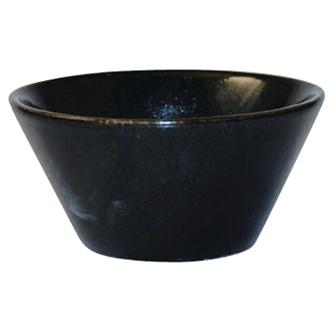 DL403 Churchill Bit on the Side Black Zest Snack Bowls 116mm