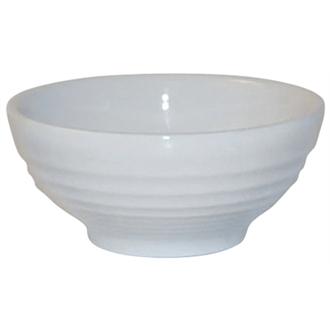 DL406 Churchill Bit on the Side White Ripple Snack Bowls 120mm