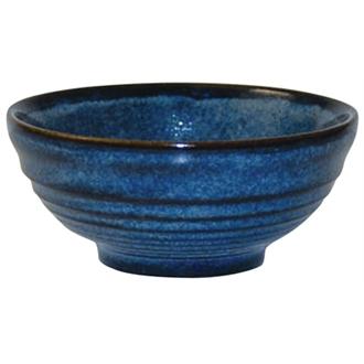 DL408 Churchill Bit on the Side Blue Ripple Snack Bowls 120mm