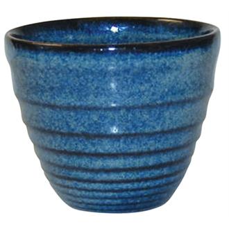 DL412 Churchill Bit on the Side Blue Ripple Chip Mugs 284ml