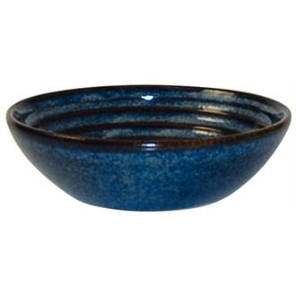 DL421 Churchill Bit on the Side Blue Ripple Dip Dishes 113mm