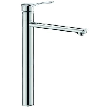 Delabie Mechanical Mixer Tap for Sinks and Troughs with Lever Control & Swivel Spout - DLB-5128T8