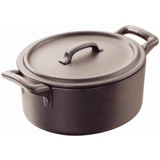 DM317 Revol Belle Cuisine Cocotte with Lid 135mm Black