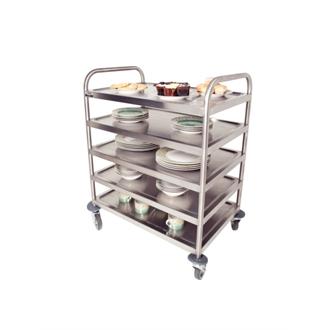 Craven RSE14-ZB 5 Level General Purpose And Cleaning Trolley